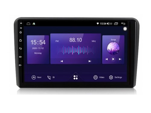 Штатная магнитола FORS.auto M200 для Audi A3 2003-2013