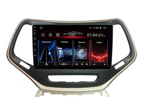 Штатная магнитола FORS.auto M100 для Jeep Cherokee 2014-2017