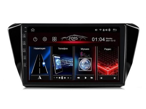 Штатна магнітола FORS.auto M100 для Skoda Superb 2016-2019