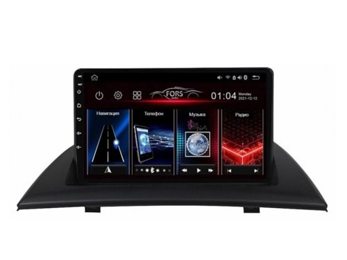 Штатная магнитола FORS.auto М500 для BMW X3 E83 2004-2012