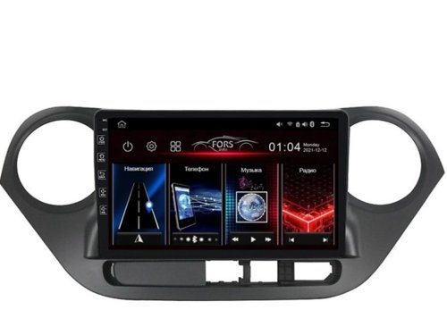 Штатная магнитола FORS.auto M500 для Hyundai i10 2014-2017