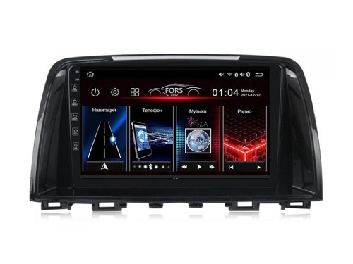 Штатна магнітола FORS.auto M500 для Mazda 6 2012-2016