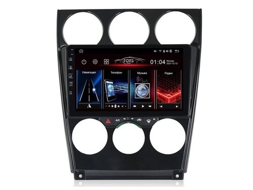 Штатная магнитола FORS.auto M500 для Mazda 6 2002-2008