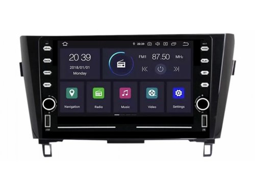 Штатна магнітола FORS.auto K400 для Nissan Qashqai/X-trail-для клімата та кондиціонера 2013-2020