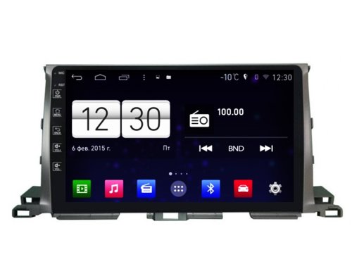 Штатна магнітола FORS.auto М300 для Toyota Highlander 2015-2020