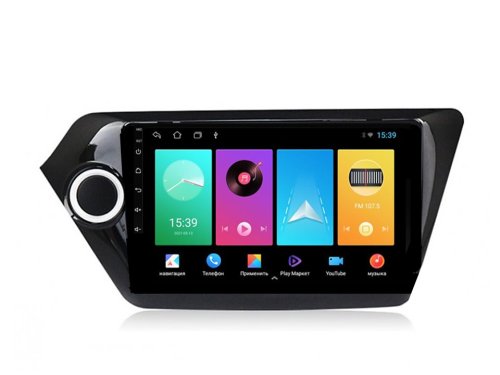 Штатная магнитола FORS.auto М300 для Kia K2 RIO 2012-2015