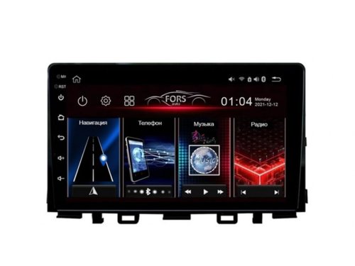Штатная магнитола FORS.auto M600 для Kia RIO 2017-2019