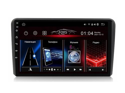 Штатная магнитола FORS.auto М600 для Audi A3 2003-2013