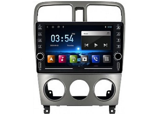 Штатная магнитола FORS.auto K100 для Subaru Forester (9 inch, manual AC) 2004-2008