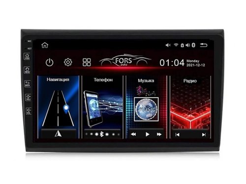 Штатна магнітола FORS.auto M100 для Fiat Bravo (9 inch) 2006+