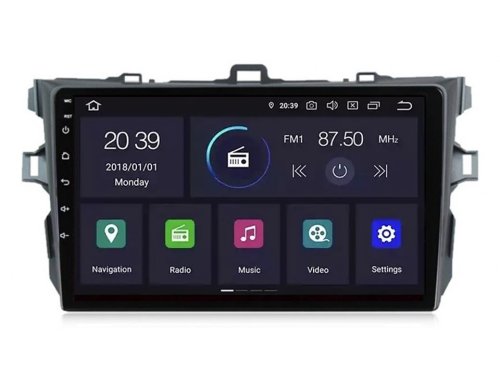 Штатная магнитола FORS.auto M400-2 для Toyota Corolla 2007-2013