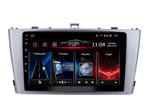 Штатна магнітола FORS.auto M100 для Toyota Avensis 2011-2015