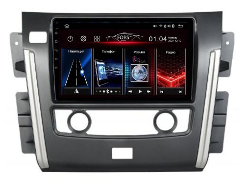 Штатная магнитола FORS.auto M150 для Nissan Patrol Armada 2016-2018