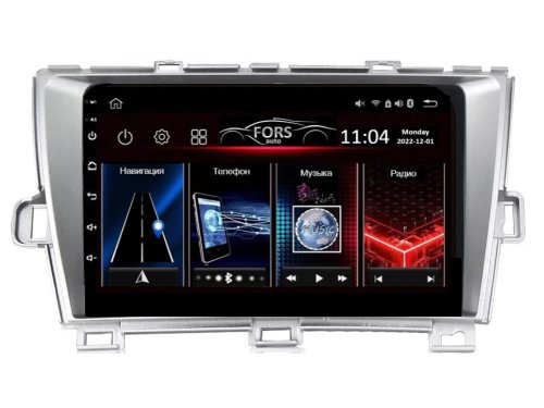 Штатная магнитола FORS.auto M150 для Toyota Prius (LHD) 2012