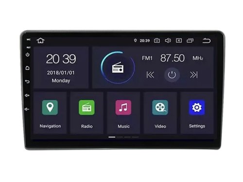 Штатна магнітола FORS.auto M150 для Opel Astra/Zafira (9 inch, black) 2007