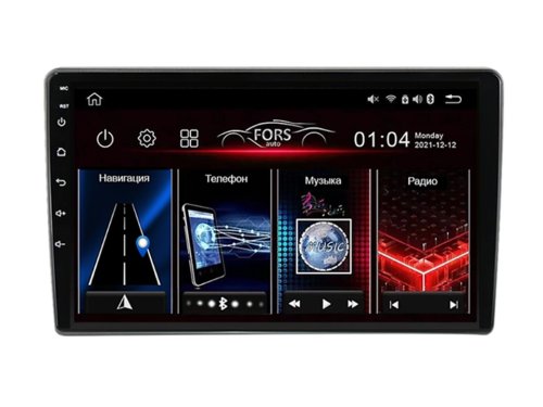 Штатная магнитола FORS.auto M200 для Opel Astra/Zafira (9 inch, black) 2007