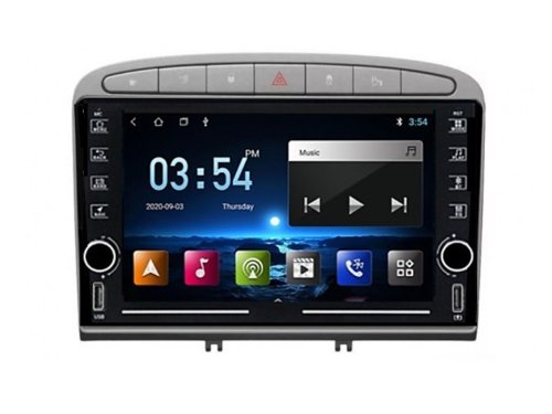 Штатная магнитола FORS.auto K100 для Peugeot 308/408 (9 inch, Grey) 2007-2013