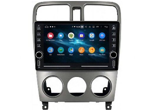 Штатная магнитола FORS.auto K200 для Subaru Forester (9 inch, manual AC) 2004-2008