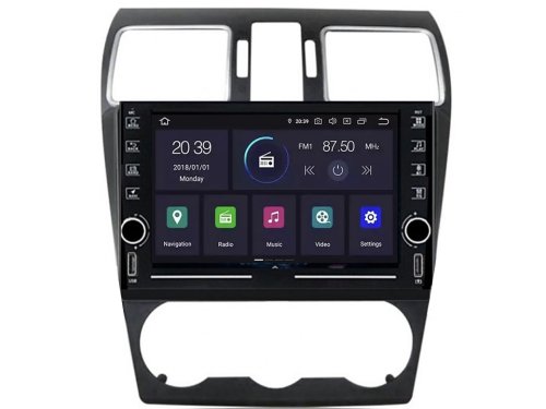 Штатная магнитола FORS.auto K200 для Subaru Impreza/Forester 2012-2015