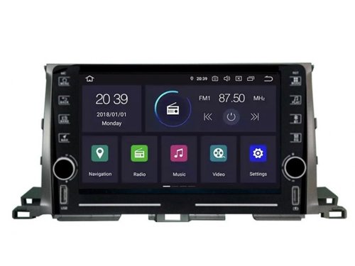 Штатная магнитола FORS.auto K200 для Toyota Highlander 2015-2020