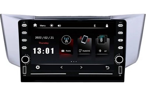 Штатная магнитола FORS.auto K200 для Lexus RX300/RX330/RX350/RX400H 2003-2009