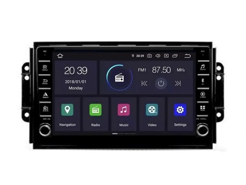 Штатная магнитола FORS.auto K200 для Chery Tiggo3 2016-2018