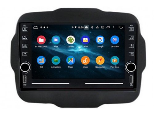 Штатная магнитола FORS.auto K150 для Jeep Renegade 2015+