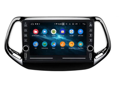 Штатная магнитола FORS.auto K150 для Jeep Compass 2017+