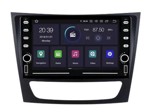 Штатная магнитола FORS.auto K200 для Mercedes-Benz E-Class W211/W219/E200/E220 2001-2009