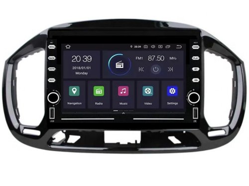 Штатна магнітола FORS.auto K200 для Fiat Uno (9 inch, LHD) 2015+
