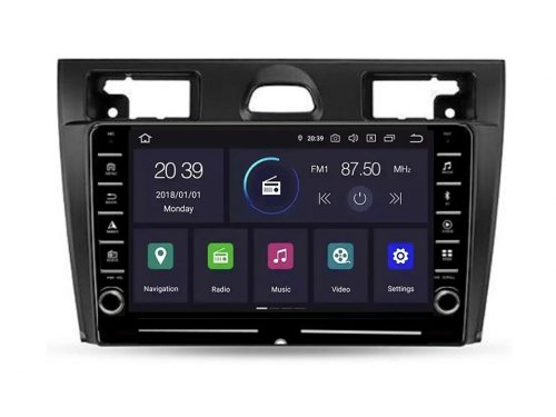 Штатна магнітола FORS.auto K200 для Ford Fiesta (9 inch) 2006-2011