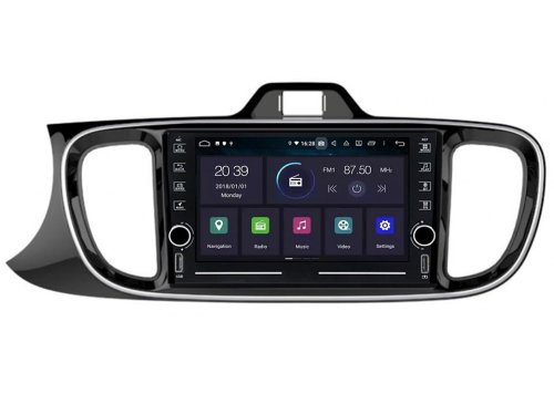 Штатна магнітола FORS.auto K200 для Kia Pegas 2017