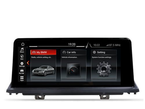 Штатная магнитола FORS.auto для BMW X5/X6 E70/71 EVO (4+64, 12.3") 2008-2009