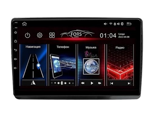 Штатная магнитола FORS.auto M100 для Citroen C4L (10.1 inch, UV black) 2019