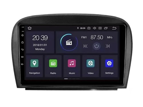 Штатная магнитола FORS.auto M100 для Mercedes-Benz SL-Class (R230) (9 inch) 2004-2011