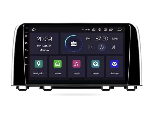 Штатна магнітола FORS.auto M150 для Honda CRV (9 inch, UV black) 2017+