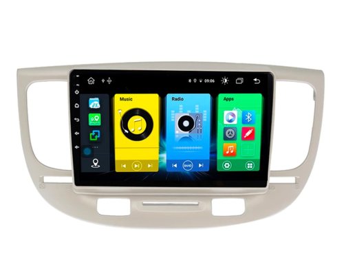 Штатна магнітола FORS.auto M100 для Kia RIO (9 inch) 2006+