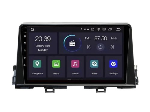 Штатная магнитола FORS.auto M150 для Kia Morning (9 inch, UV black) 2016+