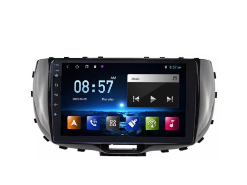 Штатна магнітола FORS.auto M150 для Kia Soul (9 inch, UV black) 2019