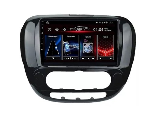 Штатная магнитола FORS.auto M200 для Kia Soul (9 inch, LOW-END, UV black) 2014