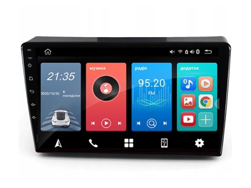 Штатна магнітола FORS.auto M100 для Volkswagen Touareg (9 inch) 2003-2010