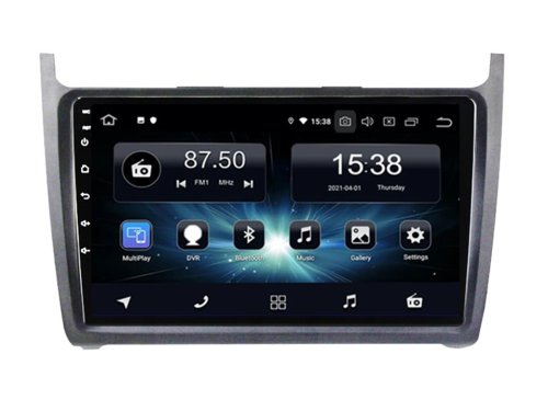 Штатна магнітола FORS.auto M150 для Volkswagen Polo (9 Iinch, silver) 2014+