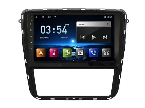 Штатная магнитола FORS.auto M150 для Volkswagen Passat (9 inch, manual AC) 2012-2015