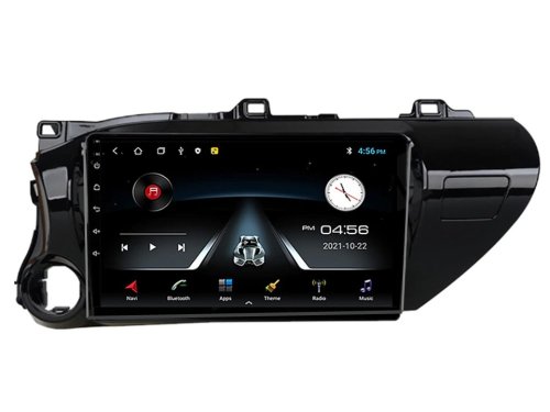 Штатная магнитола FORS.auto M100 для Toyota Revo/Hilux (10.1 inch, LHD, UV black) 2018+