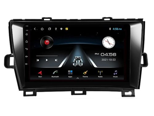 Штатна магнітола FORS.auto M100 для Toyota Prius (9 inch, LHD, black) 2010