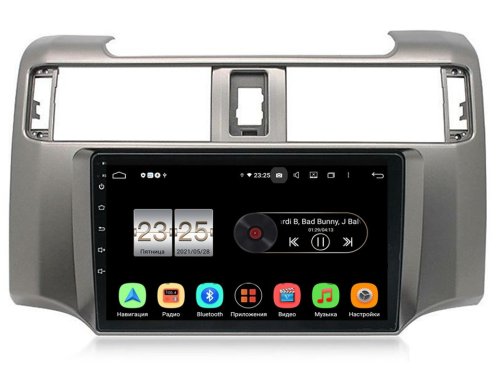 Штатная магнитола FORS.auto M100 для Toyota 4 Runner (9 inch) 2009+