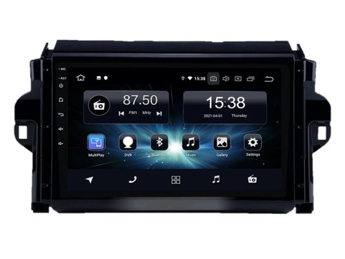 Штатная магнитола FORS.auto M100 для Toyota Fortuner/Covert (9 inch, UV black) 2016+