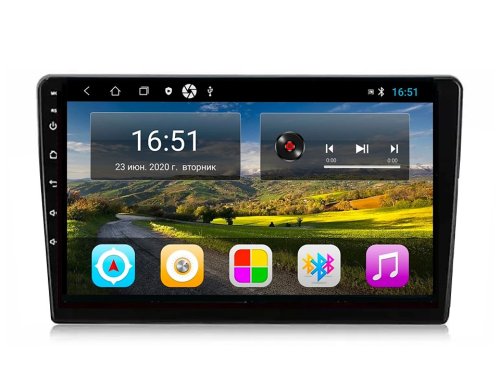 Штатна магнітола FORS.auto M150 для Toyota Yaris (10.1 inch, black) 2006-2009