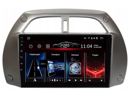 Штатна магнітола FORS.auto M200 для Toyota RAV4 (9 inch) 2001-2005