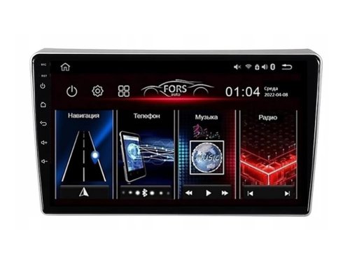 Штатная магнитола FORS.auto M200 для Peugeot 307 (9 inch, silver) 2001-2008
